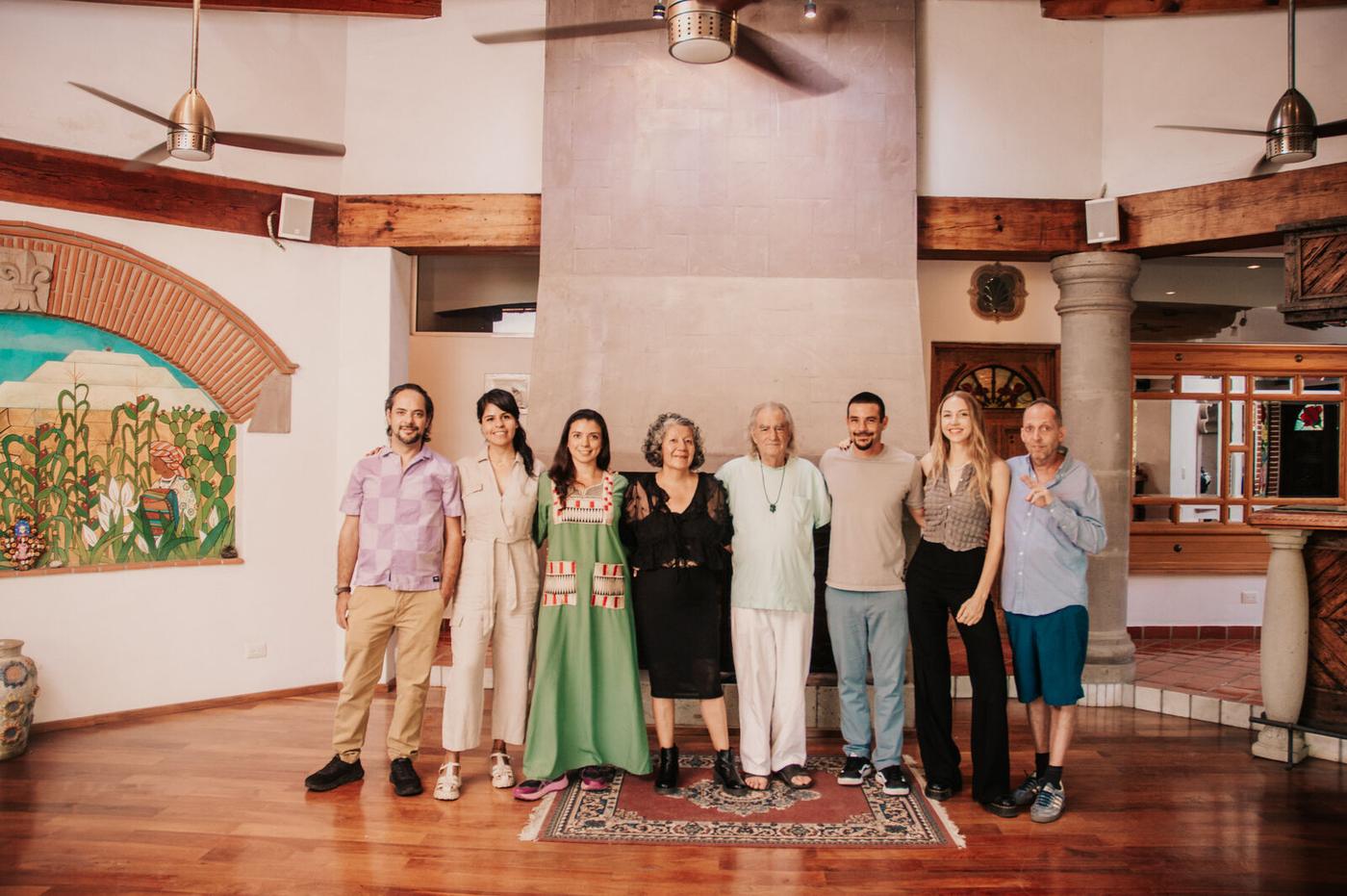 The IbogaQuest team at the property in Tepoztl&aacute;n