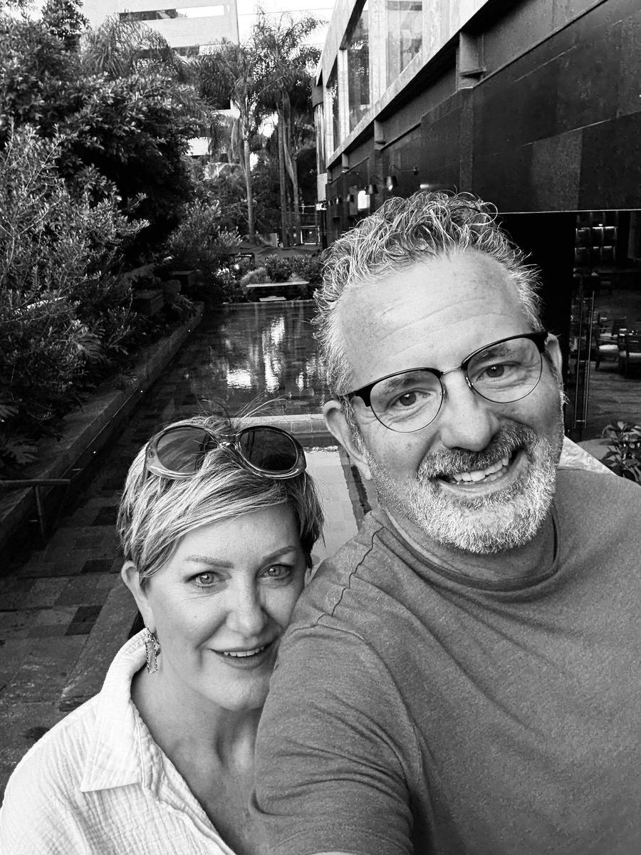 Eric and his wife